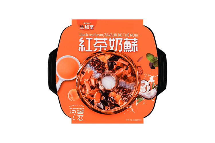 SUNITY SELF-HEATING DESSERT HOTPOT BLACK TEA MILK FLAVOUR 565G